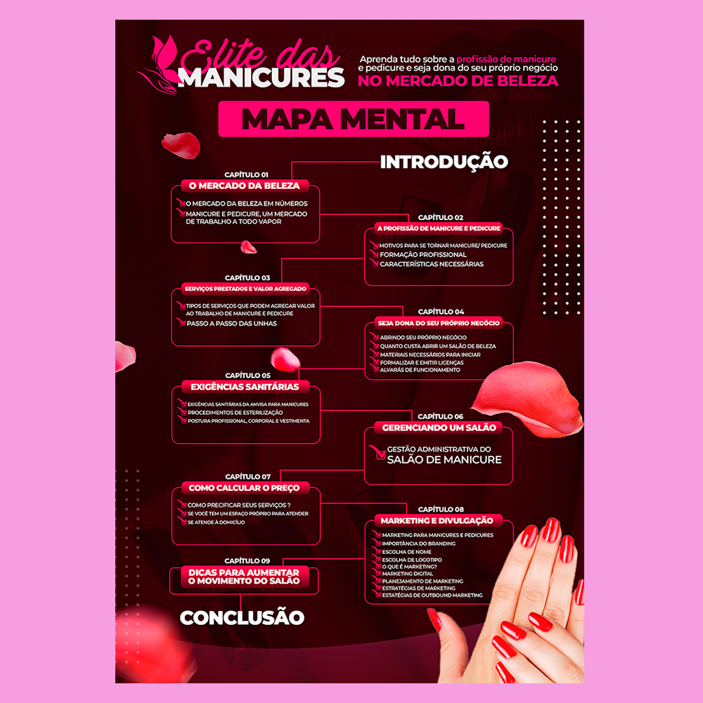 Kit de manicure profissional completo + Curso de manicure grátis - Imagem 10